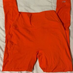 Orange Set Active Leggings